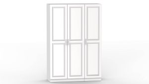 НАБОР МЕБЕЛИ МАРСЕЛЬ-3 МР 01-03 В-2 (МДФ БЕЛЫЙ СОФТ) Ш1500 В2160 Г580