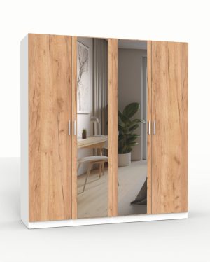 НАБОР МЕБЕЛИ МАРСЕЛЬ-6 МР 01-06 (ЛДСП ДУБ КРАФТ ЗОЛОТОЙ) Ш2000 В2160 Г580