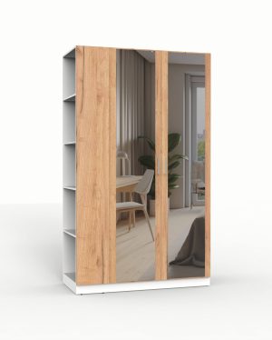 НАБОР МЕБЕЛИ МАРСЕЛЬ-19 МР 01-19 (ЛДСП ДУБ КРАФТ ЗОЛОТОЙ) Ш1300 В2160 Г580