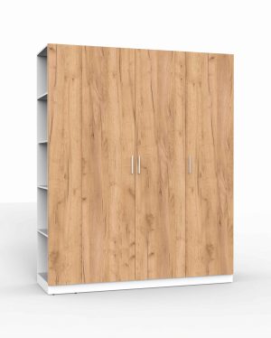 НАБОР МЕБЕЛИ МАРСЕЛЬ-21 МР 01-21 (ЛДСП ДУБ КРАФТ ЗОЛОТОЙ) Ш1800 В2160 Г580