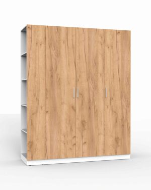 НАБОР МЕБЕЛИ МАРСЕЛЬ-23 МР 01-23 (ЛДСП ДУБ КРАФТ ЗОЛОТОЙ) Ш1800 В2160 Г580