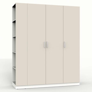 НАБОР МЕБЕЛИ МАРСЕЛЬ- 24 МР 01-24 (ЛДСП КАШЕМИР) Ш1800 В2160 Г580