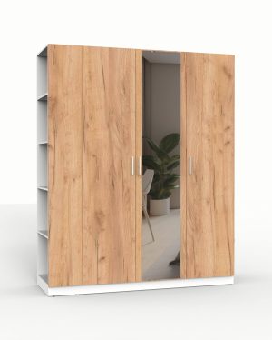 НАБОР МЕБЕЛИ МАРСЕЛЬ-26 МР 01-26 (ЛДСП ДУБ КРАФТ ЗОЛОТОЙ) Ш1800 В2160 Г580