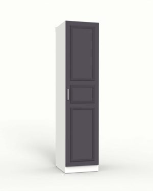 ШКАФ РАСПАШНОЙ МАРСЕЛЬ МР 05 В-3 (МДФ ГРАФИТ СОФТ) Ш500 В2160 Г420