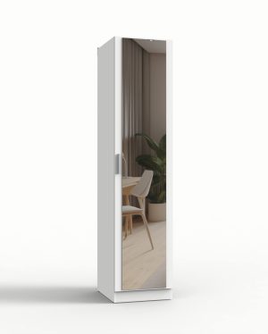 ШКАФ РАСПАШНОЙ МАРСЕЛЬ МР 03 L2 (ЛДСП БЕЛЫЙ ПРЕМИУМ) Ш500 В2160 Г580