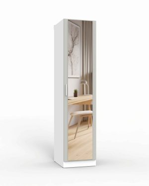 ШКАФ РАСПАШНОЙ МАРСЕЛЬ МР 05 L2 (ЛДСП ШИНШИЛЛА СЕРАЯ) Ш500 В2160 Г420