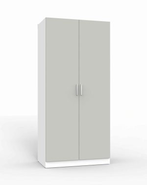 ШКАФ РАСПАШНОЙ МАРСЕЛЬ МР 06 L1 (ЛДСП ШИНШИЛЛА СЕРАЯ) Ш1000 В2160 Г580