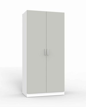 ШКАФ РАСПАШНОЙ МАРСЕЛЬ МР 09 L1 (ЛДСП ШИНШИЛЛА СЕРАЯ) Ш1000 В2160 Г580