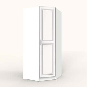 ШКАФ РАСПАШНОЙ МАРСЕЛЬ МР 10 В-2 (МДФ БЕЛЫЙ СОФТ) Ш1000 В2160 Г580