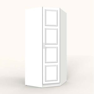 ШКАФ РАСПАШНОЙ МАРСЕЛЬ МР 10 В-4 (МДФ БЕЛЫЙ СОФТ) Ш1000 В2160 Г580