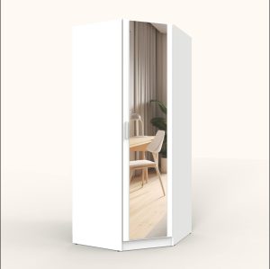 ШКАФ РАСПАШНОЙ МАРСЕЛЬ МР 10 L2 (ЛДСП БЕЛЫЙ ПРЕМИУМ) Ш930 В2160 Г930