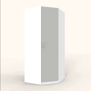 ШКАФ РАСПАШНОЙ МАРСЕЛЬ МР 10 L1 (ЛДСП ШИНШИЛЛА СЕРАЯ) Ш930 В2160 Г930