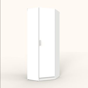 ШКАФ РАСПАШНОЙ МАРСЕЛЬ МР 11 L1 (ЛДСП БЕЛЫЙ ПРЕМИУМ) Ш770 В2160 Г770