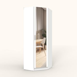 ШКАФ РАСПАШНОЙ МАРСЕЛЬ МР 11 L2 (ЛДСП БЕЛЫЙ ПРЕМИУМ) Ш770 В2160 Г770