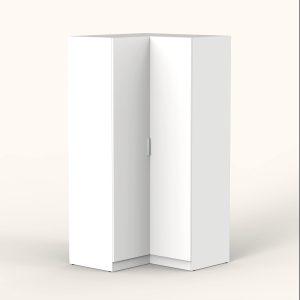 ШКАФ РАСПАШНОЙ МАРСЕЛЬ МР 12 L1 (ЛДСП БЕЛЫЙ ПРЕМИУМ) Ш1080 В2160 Г1080