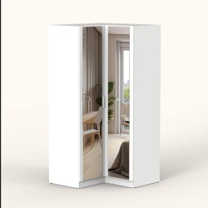 ШКАФ РАСПАШНОЙ МАРСЕЛЬ МР 12 L3 (ЛДСП БЕЛЫЙ ПРЕМИУМ) Ш1080 В2160 Г1080