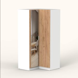 ШКАФ РАСПАШНОЙ МАРСЕЛЬ МР 12 L2 (ЛДСП ДУБ КРАФТ ЗОЛОТОЙ) Ш1080 В2160 Г1080