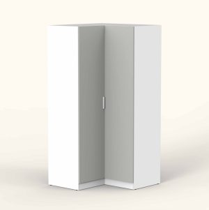 ШКАФ РАСПАШНОЙ МАРСЕЛЬ МР 12 L1 (ЛДСП ШИНШИЛЛА СЕРАЯ) Ш1080 В2160 Г1080