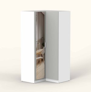 ШКАФ РАСПАШНОЙ МАРСЕЛЬ МР 12 L2 (ЛДСП ШИНШИЛЛА СЕРАЯ) Ш1080 В2160 Г1080