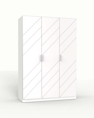 НАБОР МЕБЕЛИ МАРСЕЛЬ-1 МР 01-01 MN (МДФ БЕЛЫЙ СОФТ) Ш1500 В2160 Г580