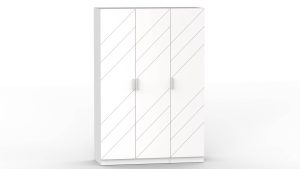 НАБОР МЕБЕЛИ МАРСЕЛЬ-3 МР 01-03 MN (МДФ БЕЛЫЙ СОФТ) Ш1500 В2160 Г580