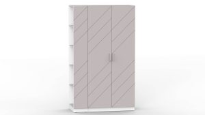 НАБОР МЕБЕЛИ МАРСЕЛЬ-13 МР 01-13 MN (МДФ ЛУНА СОФТ) Ш1300 В2160 Г580