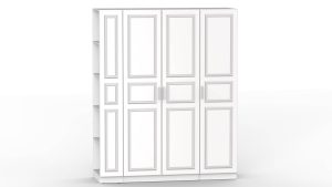 НАБОР МЕБЕЛИ МАРСЕЛЬ-23 МР 01-23 В-3 (МДФ БЕЛЫЙ СОФТ) Ш1800 В2160 Г580