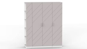 НАБОР МЕБЕЛИ МАРСЕЛЬ-23 МР 01-23 MN (МДФ ЛУНА СОФТ) Ш1800 В2160 Г580