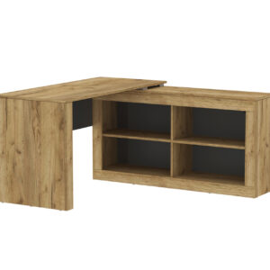 СТОЛ ПИСЬМЕННЫЙ LT-СП (ДУБ ЗОЛОТОЙ/ АНТРАЦИТ) Ш1370 В755 Г1570