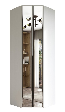 ШКАФ УГЛОВОЙ СЕРИИ ЛАЙН ЛН-1U.930Х930(2Z), БОДЕГА БЕЛЫЙ