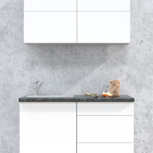 ГОТОВАЯ КУХНЯ МАТТЕ SOFT-TOUCH 1,2А (БЕЛЫЙ/ БЕЛЫЙ)