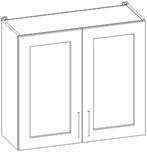 ШКАФ ВЕРХНИЙ ГЛОСС ВШ80СТ-720-2ДВ