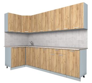 ГОТОВАЯ КУХНЯ ЛАЙТ 1,2X2,8 (ДУБ ЗОЛОТОЙ/ ДУБ ЗОЛОТОЙ)