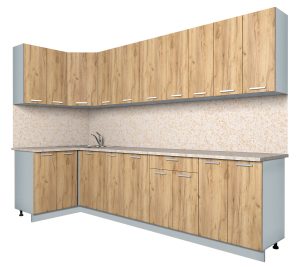 ГОТОВАЯ КУХНЯ ЛАЙТ 1,2X3,0 (ДУБ ЗОЛОТОЙ/ ДУБ ЗОЛОТОЙ)