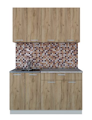 ГОТОВАЯ КУХНЯ ЛАЙТ 1,4-60 (ДУБ ЗОЛОТОЙ/ ДУБ ЗОЛОТОЙ)