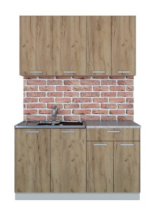 ГОТОВАЯ КУХНЯ ЛАЙТ 1,4 (ДУБ ЗОЛОТОЙ/ ДУБ ЗОЛОТОЙ)