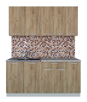 ГОТОВАЯ КУХНЯ ЛАЙТ 1,7 (ДУБ ЗОЛОТОЙ/ ДУБ ЗОЛОТОЙ)