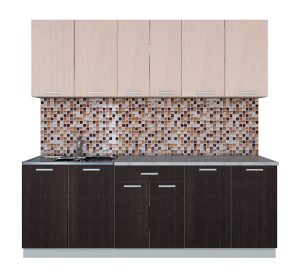 ГОТОВАЯ КУХНЯ ЛАЙТ 2,2 (ДУБ МОЛОЧНЫЙ/ ВЕНГЕ)