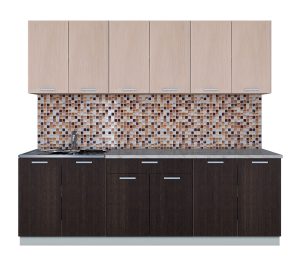 ГОТОВАЯ КУХНЯ ЛАЙТ 2,4 (ДУБ МОЛОЧНЫЙ/ ВЕНГЕ)