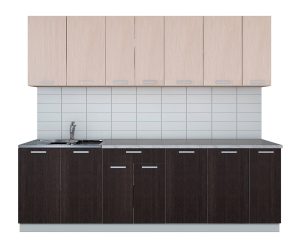 ГОТОВАЯ КУХНЯ ЛАЙТ 2,5 (ДУБ МОЛОЧНЫЙ/ ВЕНГЕ)