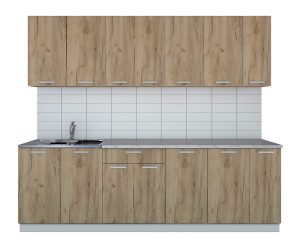 ГОТОВАЯ КУХНЯ ЛАЙТ 2,5 (ДУБ ЗОЛОТОЙ/ ДУБ ЗОЛОТОЙ)