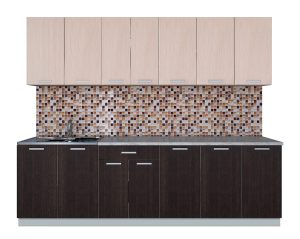 ГОТОВАЯ КУХНЯ ЛАЙТ 2,6 (ДУБ МОЛОЧНЫЙ/ ВЕНГЕ)