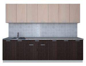 ГОТОВАЯ КУХНЯ ЛАЙТ 2,8 (ДУБ МОЛОЧНЫЙ/ ВЕНГЕ)