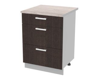 ШКАФ НИЖНИЙ ПОД ВАРОЧНУЮ ПАНЕЛЬ ЛАЙТ НШ60 ВП (ВЕНГЕ)