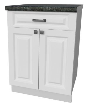 ШКАФ НИЖНИЙ ДЕКО SOFT-TOUCH НШ60РШ1 (БЕЛЫЙ)