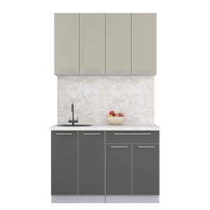 ГОТОВАЯ КУХНЯ ПЛАСТИК 1,2А (ЛАТТЕ/ ШТОРМ)