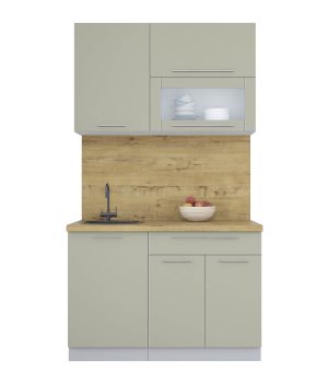 ГОТОВАЯ КУХНЯ ПЛАСТИК 1,2В (ЛАТТЕ/ ЛАТТЕ)