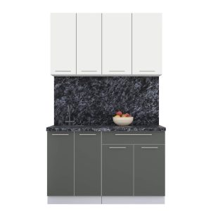 ГОТОВАЯ КУХНЯ ПЛАСТИК 1,3А (ЗЕФИРНЫЙ/ ШТОРМ)