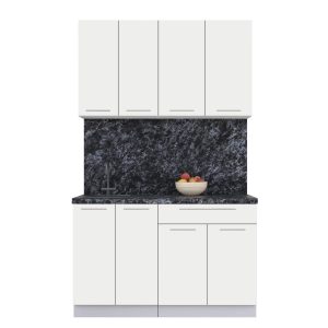 ГОТОВАЯ КУХНЯ ПЛАСТИК 1,3А (ЗЕФИРНЫЙ/ ЗЕФИРНЫЙ)