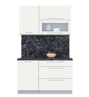 ГОТОВАЯ КУХНЯ ПЛАСТИК 1,3В (ЗЕФИРНЫЙ/ ЗЕФИРНЫЙ)